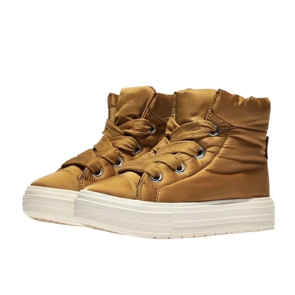 New Women's Converse CTAS Elements Boot Mid A17641C Sneaker Shoes Size 6.5 - Picture 2 of 6